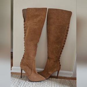 Jessica Simpson Knee high suade boots